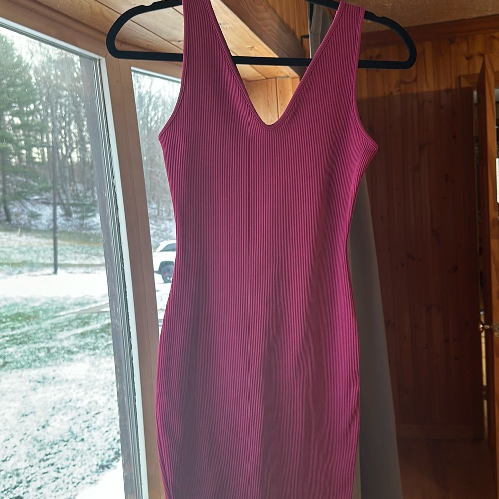 Wild fable, ribbed, body con dress